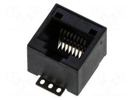 Connector: RJ45 | socket | PIN: 8 | straight | for cable | SMT | 8p8c