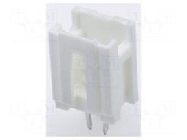 Connector: wire-board | male | PIN: 2 | straight | for cable | THT | 2mm