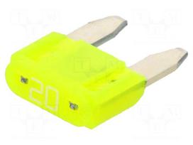 Fuse: fuse | automotive | 20A | 32VDC | medium time-lag | mini | holders