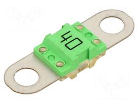 Fuse: fuse | automotive | 40A | 58VDC | medium time-lag | 41.6x12x7.8mm