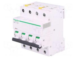 Circuit breaker | 400VAC | Inom: 20A | Poles: 4 | Charact: C | 10kA | IP20