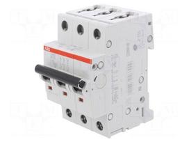 Circuit breaker | 230/400VAC | Inom: 13A | Poles: 3 | Charact: B | 6kA