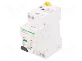 RCBO breaker | Inom: 16A | Ires: 10mA | Max surge current: 250A | IP20
