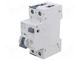 RCBO breaker | Inom: 10A | Ires: 30mA | Poles: 1+N | 230/400VAC | IP20