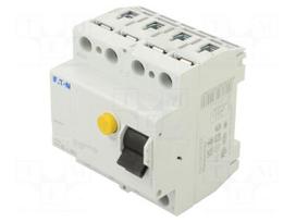 RCD breaker | Inom: 25A | Ires: 30mA | Max surge current: 250A | 400VAC
