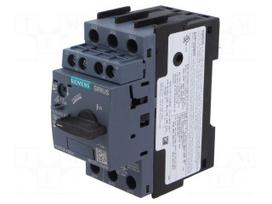 Motor breaker | 0.18kW | NO + NC | 220÷690VAC | Size: S00 | 3RV2