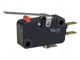 Microswitch SNAP ACTION | 0.1A/125VAC | 0.1A/30VDC | with lever