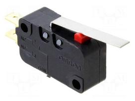 Microswitch SNAP ACTION | 16A/250VAC | 10A/30VDC | with lever | SPDT