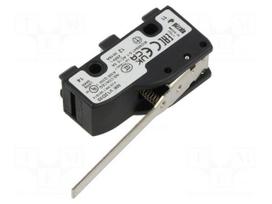 Microswitch SNAP ACTION | 5A/250VAC | 4A/24VDC | with lever | SPDT