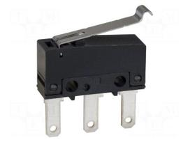 Microswitch SNAP ACTION | 3A/125VAC | 3A/30VDC | SPDT | ON-(ON) | SS-P