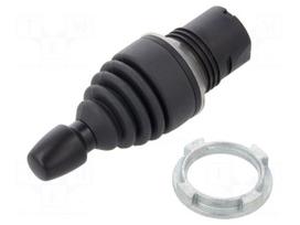 Switch: joystick | 22mm | Stabl.pos: 4 | IP66 | 46 | Pos: 4 | Ø22.3mm | 28°