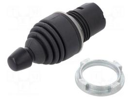 Switch: joystick | 22mm | Stabl.pos: 2 | IP66 | 46 | Pos: 2 | Ø22.3mm | 30°
