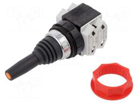 Switch: joystick | 30mm | Stabl.pos: 1 | NC x2 + NO x2 | IP65 | 46 | Pos: 4