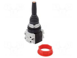 Switch: joystick | 30mm | Stabl.pos: 2 | NC x2 + NO x2 | IP65 | 46 | Pos: 2