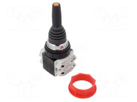 Switch: joystick | 30mm | Stabl.pos: 1 | NC x2 + NO x2 | IP65 | 46 | Pos: 2
