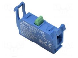 Contact block | 22mm,30mm | A22NZ | screw terminals | blue