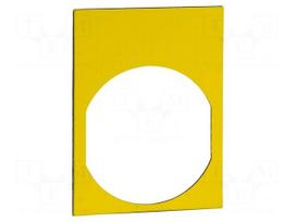 Label | Harmony XB4 | yellow | 30x40mm