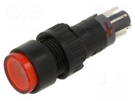 Switch: push-button | Pos: 2 | SPST-NO + SPST-NC | 0.5A/24VAC | IP40