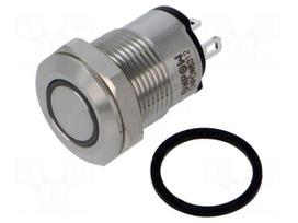 Switch: vandal resistant | Pos: 2 | SPST-NO | 2A/36VDC | IP65 | OFF-(ON)