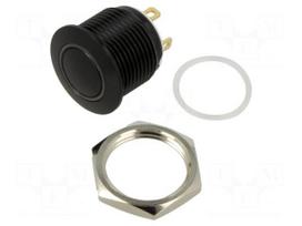 Switch: vandal resistant | Pos: 2 | SPST-NO | 2A/36VDC | IP67 | OFF-(ON)