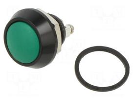 Switch: vandal resistant | Pos: 2 | SPST-NO | 5A/24VDC | IP67 | OFF-(ON)