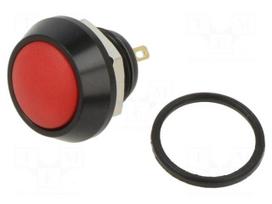 Switch: vandal resistant | Pos: 2 | SPST-NO | 5A/24VDC | IP65 | OFF-(ON)