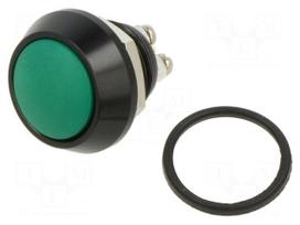 Switch: vandal resistant | Pos: 2 | SPST-NO | 5A/24VDC | IP65 | OFF-(ON)