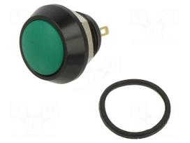 Switch: vandal resistant | Pos: 2 | SPST-NO | 5A/24VDC | IP67 | OFF-(ON)