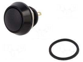 Switch: vandal resistant | Pos: 2 | SPST-NO | 5A/24VDC | IP67 | OFF-(ON)