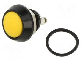 Switch: vandal resistant | Pos: 2 | SPST-NO | 5A/24VDC | IP67 | OFF-(ON)