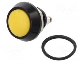 Switch: vandal resistant | Pos: 2 | SPST-NO | 5A/24VDC | IP65 | OFF-(ON)