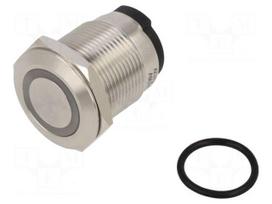 Switch: vandal resistant | Pos: 2 | SPST | 10A/24VDC | IP65 | OFF-(ON)
