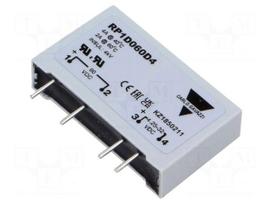 Relay: solid state | Ucntrl: 4.25÷34VDC | 4A | max.60VDC | PCB