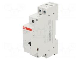 Relay: installation | bistable,impulse | NO x2 | Ucoil: 12VAC | E290