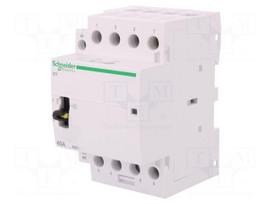 Contactor: 4-pole installation | 25A | 220÷240VAC | NO x4 | IP20 | ICT