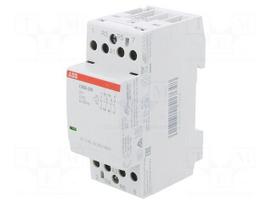 Contactor: 4-pole installation | 25A | 24VAC,24VDC | NC x2 + NO x2