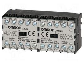 Contactor: 4-pole | NC x2 + NO x2 | 48VAC | 5A | J7KNU-AR | 2.2kW