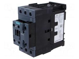Contactor: 3-pole | NO x3 | Auxiliary contacts: NO + NC | 110VAC | 40A