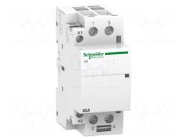Contactor: 2-pole installation | 40A | 220÷240VAC | NO x2 | IP20 | ICT