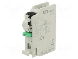 Auxiliary contacts | screw terminals | front | Contacts: NO | CEM