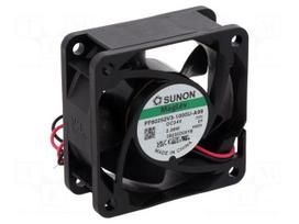 Fan: DC | axial | 24VDC | 60x60x25mm | 49.26m3/h | 37.5dBA | Vapo | 6200rpm