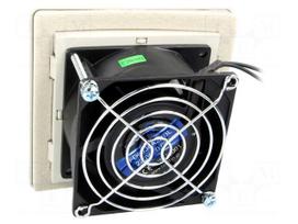 Fan: AC | 120x120x38mm | 204x98x204mm | axial | 230VAC | 110m3/h | 43dBA