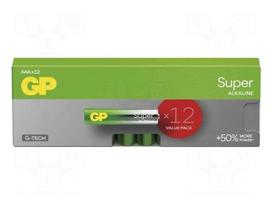 Battery: alkaline | AAA,R3 | 1.5V | non-rechargeable | Ø10.5x44.5mm