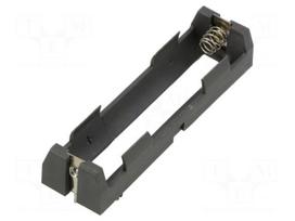 Holder | 18650 | Batt.no: 1 | PCB,THM | for PCB