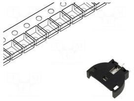 Socket | BR2032,CR2032 | PCB,vertical