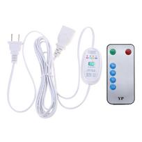 110 V 220 V 60 W JAV ilgintuvas su nuotoliniu 12 valandų Kalėdų eglučių LED lempos lubų ventiliatoriumi
