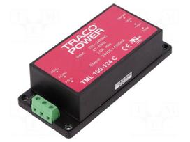 Power supply: switching | for building in | 100W | 24VDC | 4.2A | OUT: 1