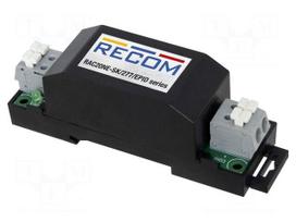 Power supply: switching | for DIN rail | 20W | 24VDC | 8.33A | IP40