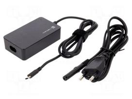 Power supply: switching | 5÷20VDC | 3.25A | Out: USB C plug | 65W