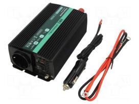 Converter: DC/AC | 300W | Uout: 230VAC | 12V | universal | 175x106x60mm